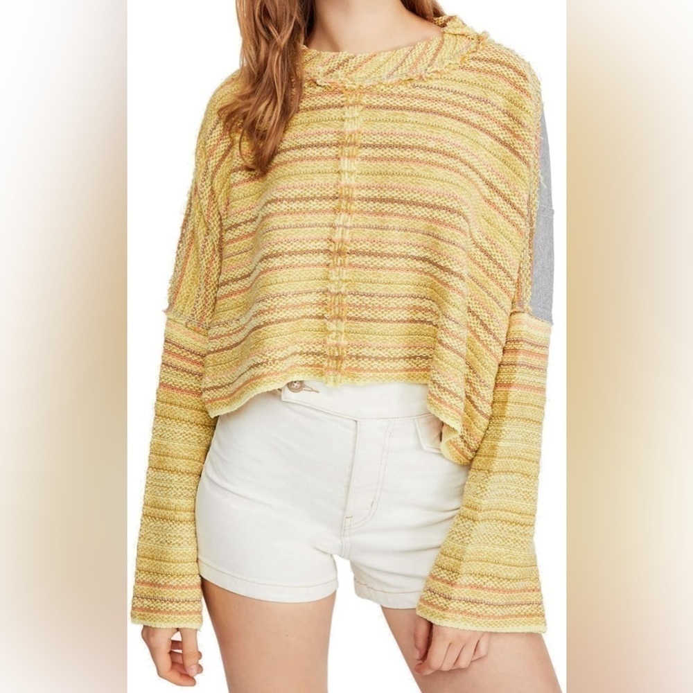 Free People Catalina Mixed Media Knit - Picture 1 of 7